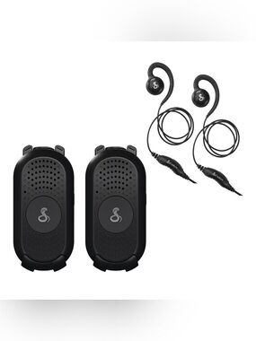 Cobra PX280 Compact Portable FRS Two-Way Radios-2-Pack with Headsets
